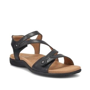 TAOS Big Time Adjustable Strappy Sandals Black 11